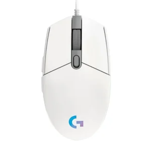 Mouse LOGITECH G203, USB, Juego, 200-8.000 dpi, Color blanco