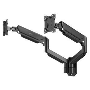 Soporte Doble para Monitor de Pared Enforce Motion SM725 / Vesa de 75x75m/100x100mm / Advanced Series / Negro