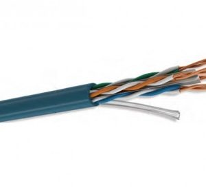Bobina UTP CAT6 para interior, 4 pares, 23 AWG, bobina de 305 mts, 100% cobre, condumex 66446815 , color azul