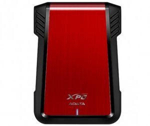 Gabinete Externo ADATA EX500, USB 3.2 Gen1 (compatible con las versiones anteriores USB 2.0), 2.5 pulgadas, Rojo