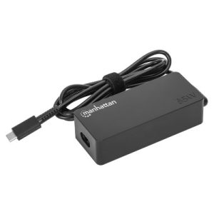 102513 Cargador para laptop USB-C de 65 W, Carga cualquier dispositivo con entrada Tipo-C.