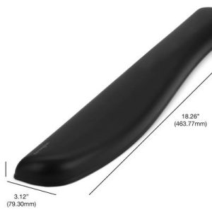 ErgoSoft Reposamuñecas Kensington K52798WW  KENSINGTON K52798WW , Negro