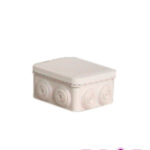 Caja Plástica 100X100X50 Sello de Goma IP55 ENSON ENS-PCB1010, Beige