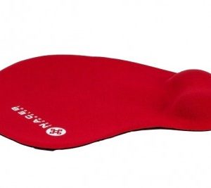 Mouse Pad Naceb Technology, Rojo, Gel