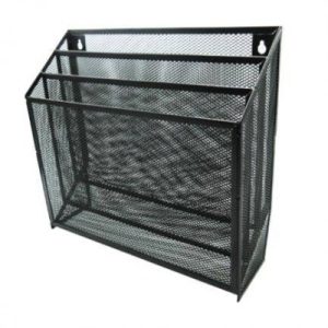Clasificador Nextep ne-176 Malla Metálica tres niveles Grande caja blanco Negro