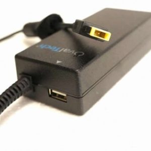 Cargador / Adaptador para Laptop OTAC-E77-65W OVALTECH de 20V/3.25A (LENOVO CUADRADA)