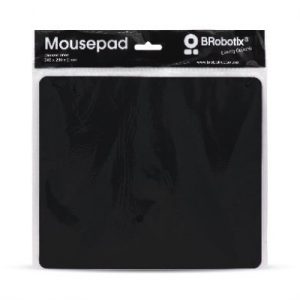 Mouse Pad Ultra Delgado Negro con Bolsa BROBOTIX 497264