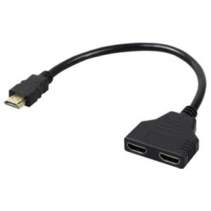 Splitter BROBOTIX 170422, Negro, 30 cm