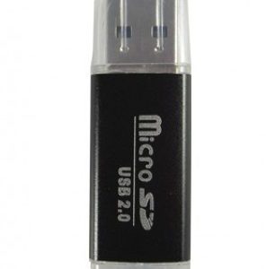 Lector MicroSD BROBOTIX 345673N, Negro, USB 2.0