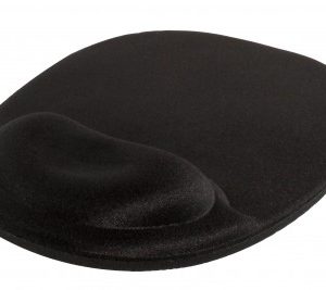 Tapete Ergonómico para Mouse de Ge PERFECT CHOICE, Negro, 20,3 cm, Gel