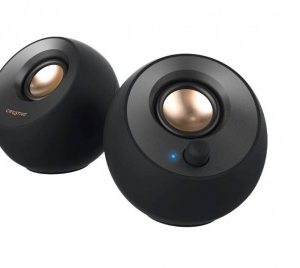 Altavoces Creative Pebble 2.2 8w alimentados por USB para PC y Laptops negros -  MF1695 BK
