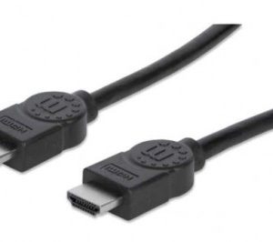 322539 HDMI Macho a HDMI Macho, Blindado, Negro, 10m 4K@30Hz, 3D