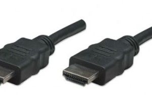308441 Cable HDMI Macho a Macho, Blindado, 1080p Ancho de banda: 10.2 Gbps Negro, 7.5m