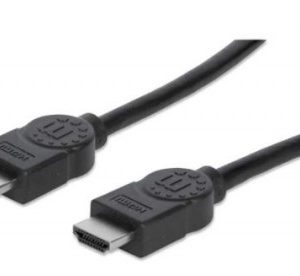 306133 Cable HDMI Macho a HDMI Macho, Blindado, 4K@30Hz, 3D, Negro, 5m.
