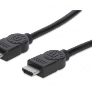 306126 Cable HDMI Macho a HDMI Macho, Blindado, 4K@30Hz, 3D, Negro, 3m.