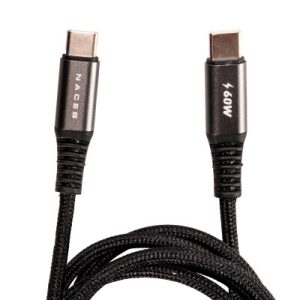 NACEB CABLE TIPO-C AC 60W 1M NA-0140
