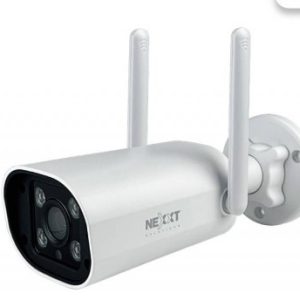 Cámara Wi-Fi  NEXXT modelo NHC-OF10 Exterior /Resolución 2K+ / Certificación de impermeabilización, IP65, comp. con Alexa, Google