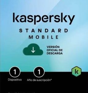 Kaspersky Standard Mobile 1 Dispositivo 1 Año KL1048ZDAFS