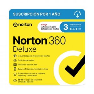 ESD Norton 360 Deluxe 3 Dispositivos 1 Año  21437342