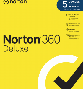 ESD Norton 360 Deluxe  5 Dispositivos 2 Años 21437341