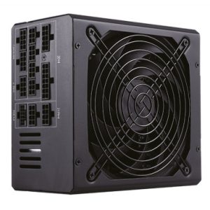 Fuente de poder GAMER NACEB na-0627 1000w 80 plus Gold Modular, Conectores: 1x 20+4pin - 2x 8pin (p4+p4) - 3x PCIe 6+2p - 3x Molex - SATA (3+1) – 1 PCIe 5.