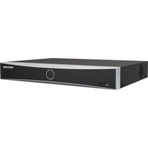 NVR 12mp (4K)/ 4CH IP/ 4 Puertos PoE+/ [Acusearch] Reconocimiento Facial/ AcuSense/ 1 Bahías de Disco Duro/ HDMI en 4K/ 300 Metros PoE Modo Extendido