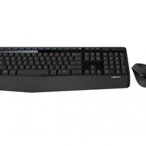 Kit de Teclado y Mouse LOGITECH MK345 , Estándar, Negro, 10 m, 1000 DPI