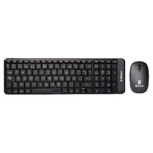 Kit Teclado y Mouse inalámbrico, compacto, Español, Negro, 10 m, 6000618 BROBOTIX