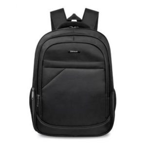 Mochila hasta 17 pulgadas, VARSOVIA,  Backpack, varios compatimientos, organizador frontal, costuras/asas y tirantes reforzadas, acolchados, Negro, 6005644