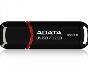 Memoria USB ADATA UV150, Naranja, 32 GB,  USB 3.2 (retrocompatible con 3.0 y 2.0), 100 MB/s