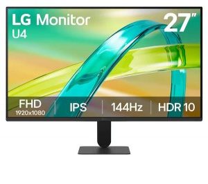 Monitor marca LG  27 pulgadas 27U411B -B,  IPS  Resolución 1920 x 1080