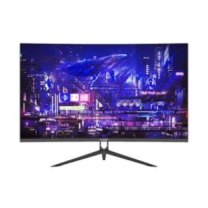 Monitor Curvo Oasis 32 NA-0644 panel VA Gaming, QHD 2560 × 1440, 180 Hz, respuesta de 1 ms, Adaptive Sync, bocinas integradas y curvatura 1800R.