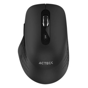 Mouse Inalámbrico 2.4hz  Optimize Flow MI480 Advanced Series Conexión USB Dongle 2.4ghz, Conexión Bluetooth, 5 Botones + Scroll
