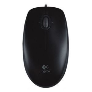 Mouse LOGITECH M100, Negro, 3 botones, Alámbrico, Óptico, 1000 DPI