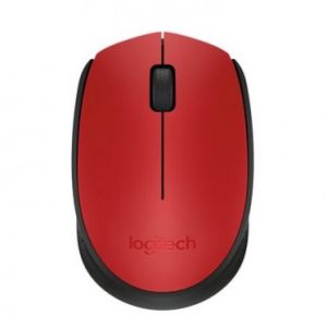 Mouse LOGITECH M170, Rojo, RF inalámbrico