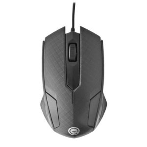 Mouse Easy Line, Negro, Óptico, 1200 DPI