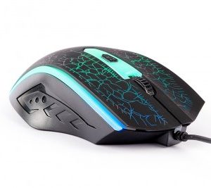 Mouse Naceb Technology NA-592NE, USB, Juego, Óptico, 1200 DPI, Multicolor