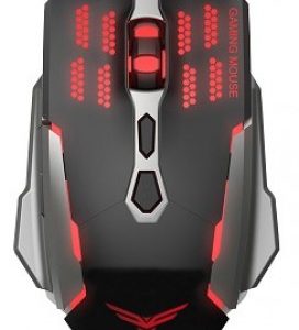Mouse Gaming Naceb Technology NA-630, USB, Juego, Negro