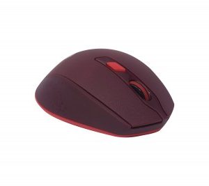 Mosue Naceb Technology NA-0119R, Rojo, 6 botones, Inalámbrico, 1200 - 2400 DPI