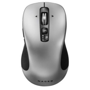 NACEB MOUSE INFINITY ESSENCIAL ES1 INALAMBRICO GRIS NA-0132G