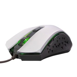 Mouse Naceb gaming NA-2703 Nefiri Legacy alambrico USB para videojuegos y oficina. DPI ajustable de 1200 a 3600, 6 botones programables, Sensor Óptico