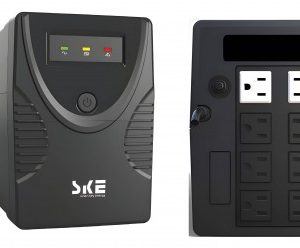 No Break Interactivo SKE Energy GP1000 1000va/600w, Color Negro y Gris, Voltaje de Entrada y Salida 120V