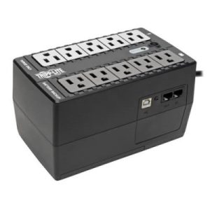 No-Break TRIPP-LITE INTERNET550U, 550 VA, 300 W, Negro, Hogar y Oficina