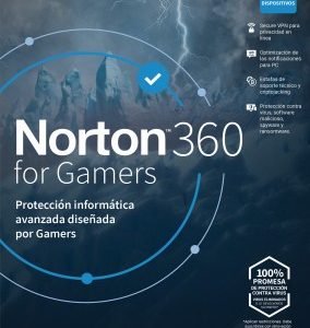Antivirus NORTON TMNR-023 360 Gamers, 3 licencias, 1 Año(s)