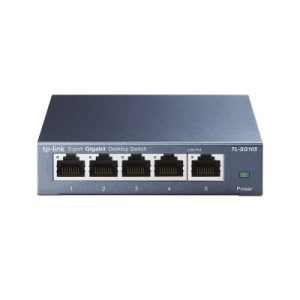 Switch TP-LINK TL-SG105, Negro, 5, 10/100/1000 Base-T(X)