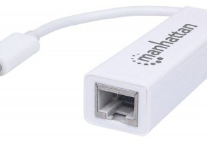 507585 Adaptador de USB Tipo C a Red Gigabit, compatible con MacBook y Chromebook Pixel.