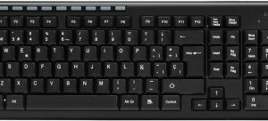 Teclado ACTECK AC-913973, Inalámbrico, Negro