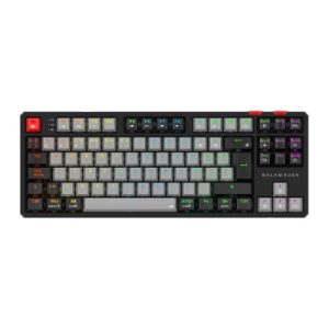 Teclado Gamer Inalámbrico LEVEL PRO GK990 Balam Rush Legend Series, Color Gris/Negro. BR-940368