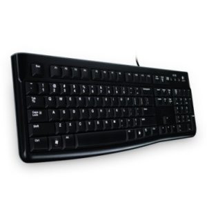Teclado LOGITECH K120, USB, PC/server, Negro